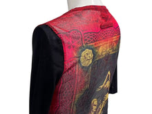 画像をギャラリービューアに読み込む, JEAN PAUL GAULTIER ジャンポールゴルチエ パワーネット 半袖Ｔシャツ レッド ナイロン サイズ 40 中古 4c076041