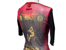画像をギャラリービューアに読み込む, JEAN PAUL GAULTIER ジャンポールゴルチエ パワーネット 半袖Ｔシャツ レッド ナイロン サイズ 40 中古 4c076041