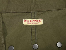画像をギャラリービューアに読み込む, 新品未使用 KAPITAL キャピタル ジャンボカーゴパンツ EK1374LP サイズ3 カーキ コットン ナイロン 中古 4c076130