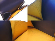 画像をギャラリービューアに読み込む, GOYARD ゴヤール マリニー ウォレット 二つ折り財布 MARIGNPMLTY12CL12P ネイビー レザー PVC 美品 中古 4c076204