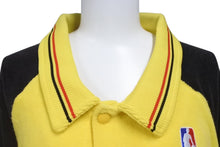 画像をギャラリービューアに読み込む, NIKE ナイキ 00s NBA ATLANTA HAWKS アトランタ ホークス 半袖シャツ サイズL ポリエステル イエロー 美品 中古 4c076236