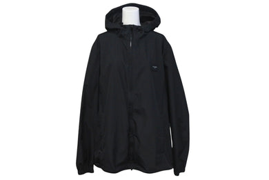 DOLCE&GABBANA ドルチェアンドガッバーナ マウンテン パーカー アウター イタリア製 ポリエステル ブラック サイズ48 美品 中古 4c076238