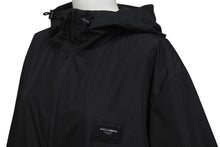画像をギャラリービューアに読み込む, DOLCE&amp;GABBANA ドルチェアンドガッバーナ マウンテン パーカー アウター イタリア製 ポリエステル ブラック サイズ48 美品 中古 4c076238