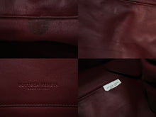 画像をギャラリービューアに読み込む, 極美品 BOTTEGA VENETA ボッテガヴェネタ イントレチャート トートバッグ ハンドバッグ レザー ボルドー ゴールド金具 中古 4c076348