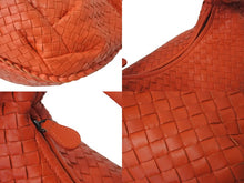 画像をギャラリービューアに読み込む, 極美品 BOTTEGA VENETA ボッテガ ヴェネタ イントレチャート セミショルダーバッグ 232499 ワンショルダーバッグ レザー レッド 美品 4c076573
