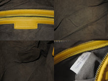 画像をギャラリービューアに読み込む, BOTTEGA VENETA ボッテガヴェネタ ホーボー イントレチャート ワンショルダーバッグ イエロー レザー 美品 中古 4c076587