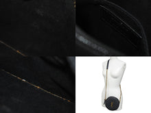 画像をギャラリービューアに読み込む, SAINT LAURENT サンローラン ヴィニル チェーンショルダーバッグ レザー ブラック 610436 美品 中古 4c076731