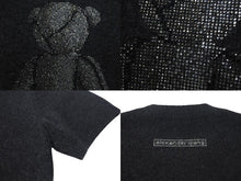 Load image into Gallery viewer, 極美品 Alexander Wang アレキサンダーワン beiress クリスタル ショートスリーブセーター グレー サイズS 中古 4c075521