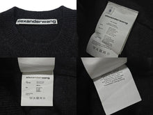 Load image into Gallery viewer, 極美品 Alexander Wang アレキサンダーワン beiress クリスタル ショートスリーブセーター グレー サイズS 中古 4c075521