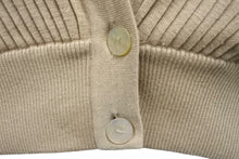 画像をギャラリービューアに読み込む, LOEWE ロエベ ストライプ ニットセーター カーディガン 22AW イタリア製 ウール ブラウン サイズS 美品 中古 50949