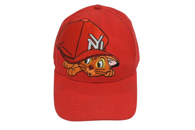 VICEROY UNIVERSITY バイスロイユニバーシティ ベースボールキャップ O&C YANKEES CAP 刺繍 ヤンキース レッド 美品 中古 4b005271