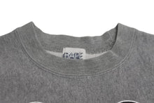画像をギャラリービューアに読み込む, A BATHING APE アベイシングエイプ BAPE KAWS トレーナー スウェット コットン グレー ブラック サイズ100 美品 中古 53492