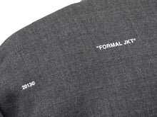 画像をギャラリービューアに読み込む, OFF-WHITE オフホワイト 18AW BOMBER ダウンジャケット グレー 花柄 プリント OWEH001E18A68053 サイズ38 美品 中古 54199