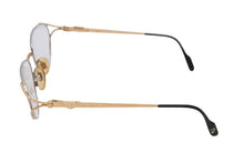 画像をギャラリービューアに読み込む, TIFFANY&amp;Co. ティファニー サングラス メガネ 23k T360 ヴィンテージ 度無し 54◻︎18 135 ゴールド ブラック 美品 中古 55100