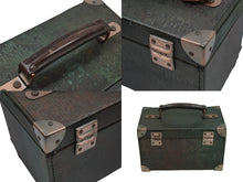 画像をギャラリービューアに読み込む, Jean Paul Gaultier ジャンポール ゴルチェ Vサイバー バニティ ケース シルバー金具 美品 中古 55237