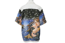 画像をギャラリービューアに読み込む, PRADA プラダ Impossible True Love UCS280 S162 1MB0 インポッシブルトゥルーラブ 2016AW 半袖 レーヨン サイズM 中古 55262 正規品