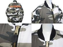 画像をギャラリービューアに読み込む, 1017 ALYX 9SM アリクス 18SS カモフラージュ柄 パイロット ジャケット リバーシブル ホワイトカモ サイズM 良品 中古 55425