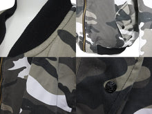 画像をギャラリービューアに読み込む, 1017 ALYX 9SM アリクス 18SS カモフラージュ柄 パイロット ジャケット リバーシブル ホワイトカモ サイズM 良品 中古 55425