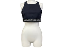 画像をギャラリービューアに読み込む, 新品未使用 CHROME HEARTS クロムハーツ ヨガウェア トップスブラ ブラック ナイロン ポリウレタン サイズM 中古 55808