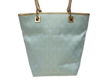 Load image into Gallery viewer, [USED/中古]GUCCI グッチ トートバッグ ブルー ゴールド キャンバス 002 1099 001998 ゴールド金具 Bランク 中古 4b005593