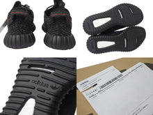 画像をギャラリービューアに読み込む, 新品未使用 ADIDAS アディダス YEEZY Boost 350 イージーブースト350 スニーカー BB5350 サイズUS9 27cm パイレートブラック 中古 4b005634
