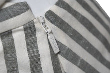 画像をギャラリービューアに読み込む, 極美品 LOEWE ロエベ 膝丈スカート レディース ホワイト ベージュ ストライプ S2185011FA 中古 57223