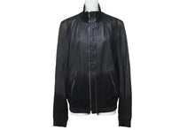 画像をギャラリービューアに読み込む, YVES SAINT LAURENT イヴサンローラン 2WAY ジップレザージャケット ブラック 羊革 46 212276 Y5SCA 美品 中古 57247