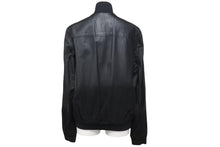 画像をギャラリービューアに読み込む, YVES SAINT LAURENT イヴサンローラン 2WAY ジップレザージャケット ブラック 羊革 46 212276 Y5SCA 美品 中古 57247