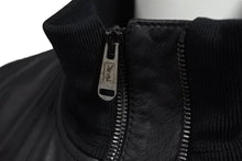 画像をギャラリービューアに読み込む, YVES SAINT LAURENT イヴサンローラン 2WAY ジップレザージャケット ブラック 羊革 46 212276 Y5SCA 美品 中古 57247