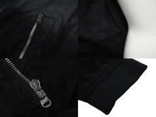 画像をギャラリービューアに読み込む, YVES SAINT LAURENT イヴサンローラン 2WAY ジップレザージャケット ブラック 羊革 46 212276 Y5SCA 美品 中古 57247