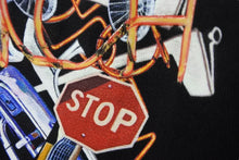 画像をギャラリービューアに読み込む, GIVENCHY ジバンシィ 半袖 Ｔシャツ Neon Lights BM71203002 ブラック コットン サイズ XXL 美品 中古 57705