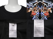 画像をギャラリービューアに読み込む, GIVENCHY ジバンシィ 半袖 Ｔシャツ Neon Lights BM71203002 ブラック コットン サイズ XXL 美品 中古 57705