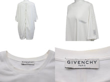 画像をギャラリービューアに読み込む, GIVENCHY ジバンシィ 半袖 Ｔシャツ BRANDED TAPE DETAILS BM70WJ3002 コットン ホワイト 良品 中古57707