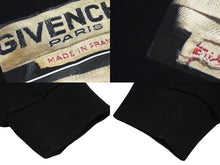 画像をギャラリービューアに読み込む, Givenchy ジバンシー スウェット トレーナー 裏起毛 フォトデザイン ブラック サイズL 17S7345653 美品 中古 58207