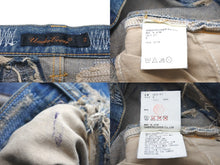 画像をギャラリービューアに読み込む, 最高傑作 UNDERCOVER アンダーカバー 85デニム 05AW ARTS&amp;CRAFTS期 サイズ2 5A71-P7 アーカイブ 美品 中古 58831