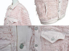 画像をギャラリービューアに読み込む, 極美品 1017 ALYX 9SM blackmeans アリクス ブラックミーンズ デニムジャケット YZERR私物 コットン ポリウレタン ピンク サイズL 中古 4b005890