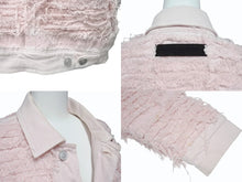 画像をギャラリービューアに読み込む, 極美品 1017 ALYX 9SM blackmeans アリクス ブラックミーンズ デニムジャケット YZERR私物 コットン ポリウレタン ピンク サイズL 中古 4b005890