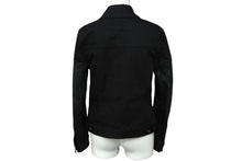 画像をギャラリービューアに読み込む, GIVENCHY ジバンシー ジャケット コットン 羊革 ブラック サイズ 36 レディース 16A 3513 608 美品 中古 59087