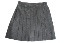 画像をギャラリービューアに読み込む, 新品未使用 MIUMIU ミュウミュウ プリーツスカート MG1856113K ダブルベルトループ ウール グレー サイズ42 中古 59198
