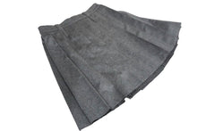 画像をギャラリービューアに読み込む, 新品未使用 MIUMIU ミュウミュウ プリーツスカート MG1856113K ダブルベルトループ ウール グレー サイズ42 中古 59198