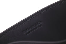 画像をギャラリービューアに読み込む, 新品同様 TIFFANY&amp;Co. ティファニー カードケース パスケース 定期入れ グレー チャコール レザー 5ポケット 中古 59530