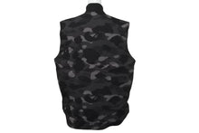Load image into Gallery viewer, A BATHING APE アベイシングエイプ CARHARTT カーハート ダックベスト 1ST CAMO ブラック サイズL 美品 中古 59740