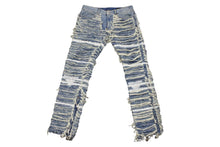 画像をギャラリービューアに読み込む, 1017 ALYX 9SM × blackmeans アリクス ブラックミーンズ デストロイクラッシュ デニムパンツ ボトムス ブルー サイズ34 美品 中古 59766