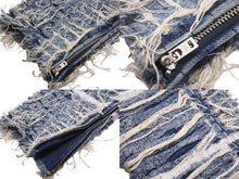 画像をギャラリービューアに読み込む, 1017 ALYX 9SM × blackmeans アリクス ブラックミーンズ デストロイクラッシュ デニムパンツ ボトムス ブルー サイズ34 美品 中古 59766