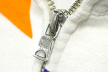 Load image into Gallery viewer, A BATHING APE アベイシングエイプ パーカー フーディー ジップアップ 星 コットン ホワイト マルチカラー L 良品 中古 60229