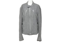 画像をギャラリービューアに読み込む, MARTIN MARGIELA マルタンマルジェラ 本人期 ジャケット ハチノジライダース グレー サイズ50 28 AM006 美品 中古 60155