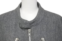 画像をギャラリービューアに読み込む, MARTIN MARGIELA マルタンマルジェラ 本人期 ジャケット ハチノジライダース グレー サイズ50 28 AM006 美品 中古 60155