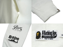 Load image into Gallery viewer, アメリカ限定 極美品 A BATHING APE アベイシングエイプ パーカー シャークパーカー ホワイト ネイビー レッド サイズXL 中古 60228