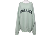 画像をギャラリービューアに読み込む, RAF SIMONS ARCHIVE REDUX ラフシモンズ アーカイブリダックス ネブラスカプリントスウェット 21SS ミントグリーン 美品 中古 60742