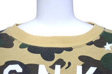 Load image into Gallery viewer, A BATHING APE アベイシングエイプ スウェット ASNKA GENERALS 1st カモ柄 パット入り プリント サイズM 美品 中古 60745
